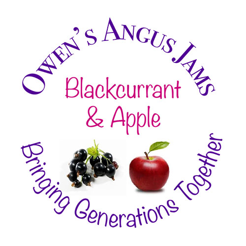 Owen's Angus Blackcurrant and Apple Jam