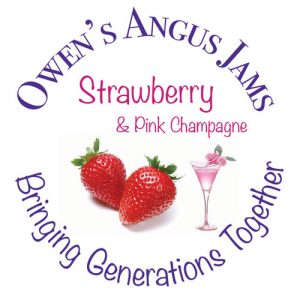 Owen's Angus Strawberry and Pink Champagne Jam